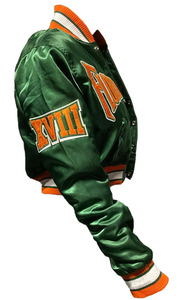 Cuctomization Stylish Starter 49ers Blackout Satin <b>Jacket</b> - Limited Edition 49ers Blackout <b>Jacket</b> Starter Satin <b>Jacket</b> - Product Image 3