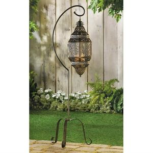 Stylish Design Black Metal Christmas Candle <b>Lantern</b> Indoor Outdoor Home Garden Decoration Eco-Friendly Durable Powder Coated - Product Image 2