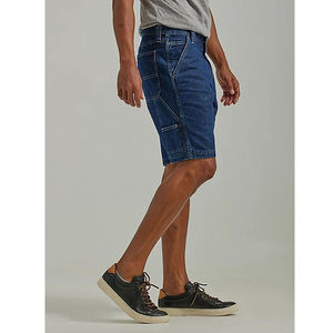 Shorts en jean bleu décontractés pour hommes, extensibles et confortables, tendance pour un usage quotidien en été - Product Image 2