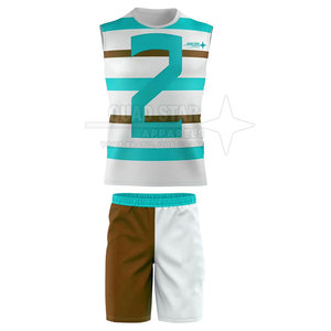 ชุดกีฬา 7 คน 7 ทีม ดีไซน์ยอดนิยม ขายดี พร้อมปักโลโก้ตามสั่ง มีหลายสีให้เลือก - Product Image 3