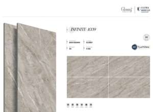 Carreaux de porcelaine brillants de style italien, grand format 800x1600, 1200x1800, 750x1500 mm, pour salon et cuisine - Product Image 5