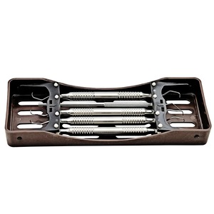 Kit de planification radiculaire manuel en acier inoxydable, le plus vendu, avec 5 détartreurs parodontaux, certifié CE, instrument dentaire de classe I - Product Image 1