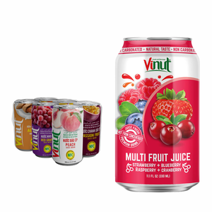 Vinut 330มล. เครื่องดื่มน้ำเงาะปราศจากน้ำตาลฉลากตามสั่งผลิตในเวียดนาม - Product Image 1