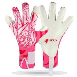 Nouveauté Gants de gardien de but personnalisés Contact de la paume avant en latex Dos en latex Impression par sublimation et découpe hybride en caoutchouc injecté - Product Image 1