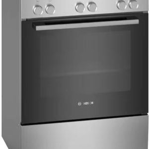 Cuisinière électrique Bosch Série 2, plaque vitrocéramique 60x60cm, 4 zones haute vitesse 1,2-2,2KW, standard - Product Image 1