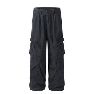 Pantalones Cargo Modernos en Oferta con Múltiples Bolsillos para un Estilo Práctico y a la Moda - Product Image 1