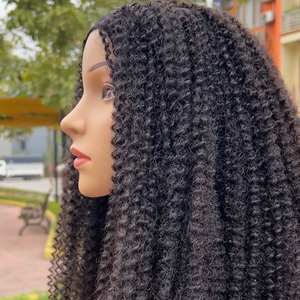 Perucas Glamourosas de Cabelo Cacheado Kinky com Textura Macia e Cheia, Perfeitas para Festas, Bailes e Noites de Gala - Product Image 2