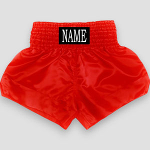 Nuevos Shorts de Lucha Personalizados con Logotipo Frontal, Último Diseño, Shorts de Boxeo, MMA, Artes Marciales, Muay Thai, Color y Talla Personalizables, Secado Rápido, Transpirables - Product Image 2