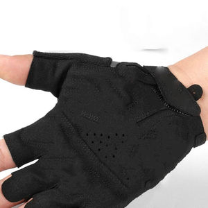 Gants de cyclisme unisexes sans doigts, antidérapants, absorbant les chocs, respirants - Product Image 6