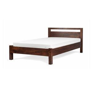 เตียงคิงไซส์ไม้มะม่วงแท้สไตล์อินเดียสำหรับใช้ในบ้านและโรงแรม - Product Image 3