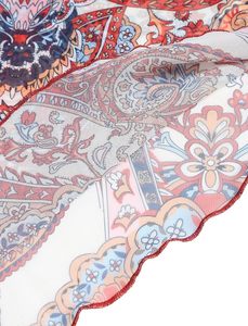 Women's Tropical Print Chiffon <b>Sarong</b> Beach Cover Up Lightweight <b>Bikini</b> Wrap - Product Image 4