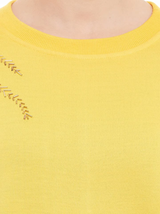 เสื้อยืดสตรีสตรีทแวร์ลำลองไซส์ใหญ่พิเศษ พิมพ์ลายตามสั่ง ขายส่ง พร้อมโลโก้ด้านหน้า ราคาถูก - Product Image 4