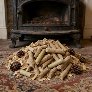 Pellets de Madera de Bajo Contenido de Cenizas de Primera Calidad para Aplicaciones Industriales en Calderas de Energía Térmica y Rendimiento de Calefacción Eficiente y Limpio - Product Image 3