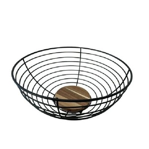 Best Selling Great Quality Iron Fruit Basket Bowl For Kitchen Fruit Storage Organizer <b>Table</b> Display Customized Size Shape - Product Image 6