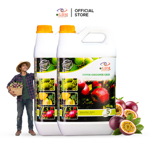 GDM Fertilizante Biológico de Liberación Rápida 100% Natural y Sostenible, Solución de 5L para Agricultura Tropical, Plantas Frutales, Mejora la Biología del Suelo - Product Image 1