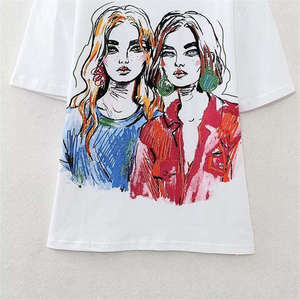 เสื้อยืดกราฟิกพรีเมียมลำลองสำหรับทุกเพศ ผลิตจากผ้าฝ้ายถัก 100% เป็นมิตรต่อสิ่งแวดล้อม ระบายอากาศได้ดี แห้งเร็ว พิมพ์ลายตามสั่ง แขนสั้น ทรงหลวม - Product Image 4