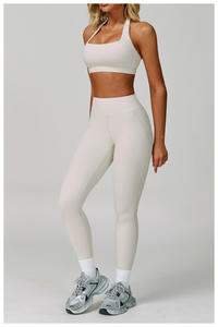 Conjunto Deportivo al por Mayor, Leggings, Ropa de Gimnasio de 2 Piezas, Traje Deportivo para Mujer, Conjunto de Yoga, Ropa para Mujer Personalizada - Product Image 2