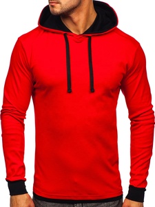 Sudadera con capucha informal para exteriores para hombre, logotipo personalizable de ajuste relajado multicolor hecho de poliéster/algodón para uso en invierno - Product Image 6