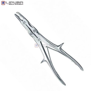 Rongeur à os chirurgical orthopédique à double action en acier inoxydable, coupe-os, instrument médical pour l'extraction osseuse - Product Image 4