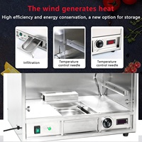 Pemanas Roti Listrik Stainless Steel untuk Restoran, Dapur Komersial, dan Layanan Buffet, Pemanas Makanan Listrik Heavy Duty