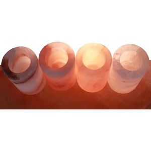 Vaso de Sal del Himalaya Hecho a Mano, Copa de Sal Rosa Natural para Beber, para Uso en Bares y Fiestas - Product Image 3
