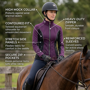 Chaqueta moderna para equitación con materiales de calidad, construcción flexible y apariencia elegante para profesionales. - Product Image 5