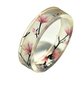 SIMPLE Fine Jewelry Bracelets et Bracelets fins Chaîne Fine Bracelets à maillons Résine acrylique Fleur Bracelet Bracelet Bijoux pour - Product Image 2