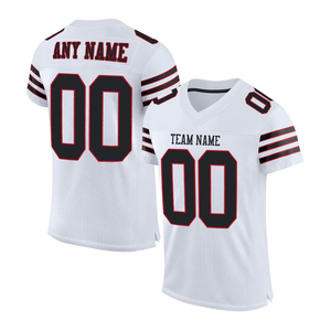 Performance American Football Jersey Personalized Team Shirt Breathable Short Sleeve Printed Sports Uniform for Club <b>Games</b> - Product Image 1