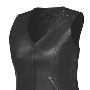 Chaleco de Cuero de Ante con Flecos para Mujer, Estilo Western, Personalizable, Precio de Fábrica, Venta al Por Mayor - Product Image 3
