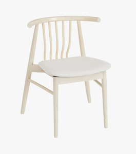 Silla de Comedor Elegante con Marco de Madera y Asiento Acolchado, Muebles Comerciales para Restaurantes, Hoteles, Cafeterías e Interiores Modernos - Product Image 1