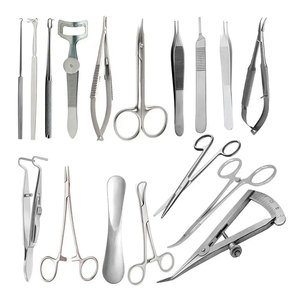 Set Quirúrgico Profesional de Blefaroplastia y Rinoplastia, 25 Piezas, Manual, Acero Inoxidable/Titanio, Oftálmico, para Párpados Dobles - Product Image 5