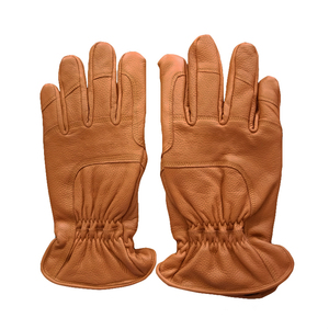 Guantes de Motocicleta de Cuero Genuino con Pantalla Táctil, Protección Completa para los Dedos, para Carreras, Motociclismo, Motocross - Product Image 1