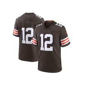 2026 Wholesale Custom American Football Jersey Sets Breathable Printed 100% Polyester Quick Dry Uniform Embroidered Number - Product Image 6