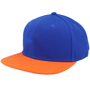 Gorra Snapback de Dos Tonos con Logotipo Personalizado al por Mayor, Gorra Trucker Lisa en Stock, Gorras de Béisbol Hip Hop con Visera Plana - Product Image 1