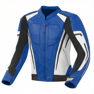Chaqueta de Motociclista de Cuero Genuino para Hombre de la Mejor Calidad, Nueva Colección de Invierno, Chaquetas de Motocicleta con Protecciones Desmontables Personalizadas - Product Image 1