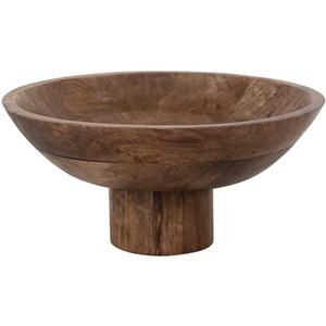 Bol décoratif pour fruits, centre de table, articles artisanaux, bols de service en bois, prix bas, designs modernes - Product Image 3