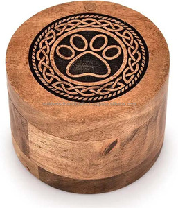 Wooden <b>Urn</b> Box for Pet Ashes Wood Cremation <b>Urns</b> for Cat and <b>Dog</b> Ashes Rosewood <b>Urns</b> at Low Price - Product Image 3