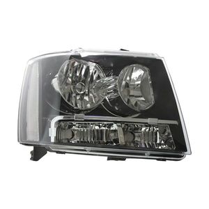 Copertura Faro LED per Chevy Tahoe/Suburban 07-14, Alloggiamento Nero con Angoli Trasparenti, Lampada Auto per Modello Yukon - Product Image 2