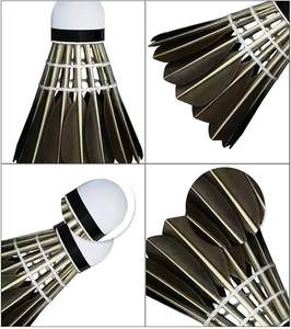 Winison Lot de 12 Volants de Badminton en Plume d'Oie de Classe A Haute Qualité Ballon d'Entraînement Haute Durabilité Excellent Prix En Stock - Product Image 6