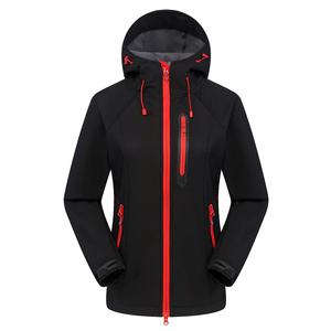 Men's Canvas Softshell Waterproof Windproof High Street Style Outdoor Hiking Windbreaker <b>Jacket</b> - Product Image 5