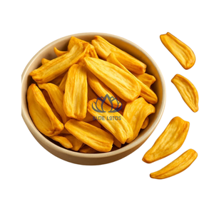 สินค้าขายดี คุณภาพสูง ชิปส์ขนุนอบกรอบ ออร์แกนิค ปลอดสาร GMO รสหวานธรรมชาติ ขนมขบเคี้ยวผลไม้สำหรับคนทานมังสวิรัติ ยี่ห้อ EXPAD - Product Image 1