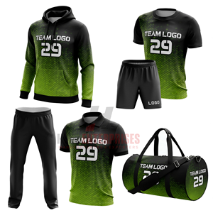 Uniformes de Fútbol Sublimados, Paquete Completo, Conjuntos de Uniformes de Fútbol para Equipos Adultos con Bolsa de Transporte, Bolsa Deportiva - Product Image 3