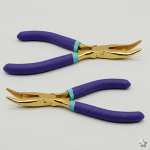 OEM ODM Service Sustainable Steel Hair Extension Curved Pliers Hair Removal Kit with <b>Crochet</b> <b>Hook</b> Needle - Product Image 3