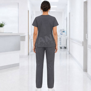 Hot Selling Nurse <b>Scrub</b> Uniform Soft Lightweight New Arrival Nurse Uniform For Everyday Medical <b>Work</b> - Product Image 4