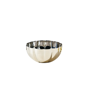 Tazón de Servir de Metal Pulido, Diseño Minimalista, Apto para Lavavajillas, para Servir Alimentos en el Hogar, Uso Doméstico, Arreglos Florales Creativos - Product Image 6