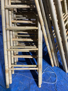Natural Bamboo <b>Ladder</b> for Home Decor <b>Bathroom</b> Bedroom Towel <b>Storage</b> Clothes Blanket Rack and Wholesale Supply - Product Image 2