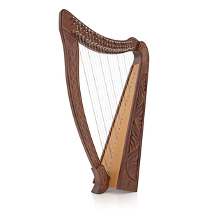 Professional Solid Wood Irish Harp Traditional String <b>Musical</b> <b>Instrument</b> for Beginners Students and Performers - Product Image 2