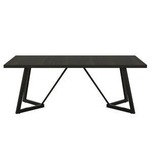 Modern Rectangular <b>Dining</b> <b>Table</b> for Living Room and Kitchen Sturdy Design for Everyday Use - Product Image 5