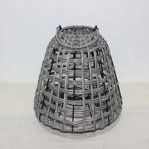 เชิงเทียนโลหะหวายทำจากพลาสติกทอสำหรับวางบนโต๊ะ - Product Image 4