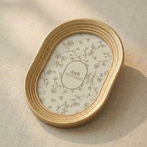 Elegant Wooden Photo <b>Frame</b> Natural Wood Picture <b>Frame</b> Decorative Display <b>Frame</b> <b>Wall</b> Hanging Photo <b>Frame</b> Tabletop Decor <b>Frame</b> - Product Image 2